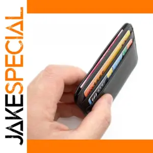 Slim Genuine Leather Men's Credit Card Holder