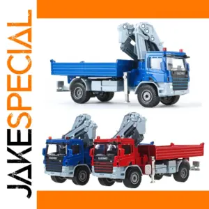 Diecast 1/50 Crane Truck Model Vehicle