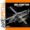 Helicopter Combat Aircraft Building Block Set