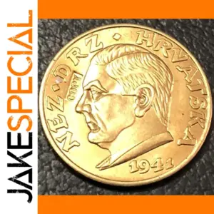1941 Croatia 500 Kuna Replica Coin