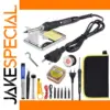 JCD 80W Adjustable Soldering Iron Kit with LCD Display