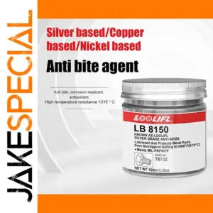 100g Silver Anti-Seize Lubricant for Automotive Maintenance