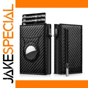 Men's Carbon Fiber RFID Card Wallet