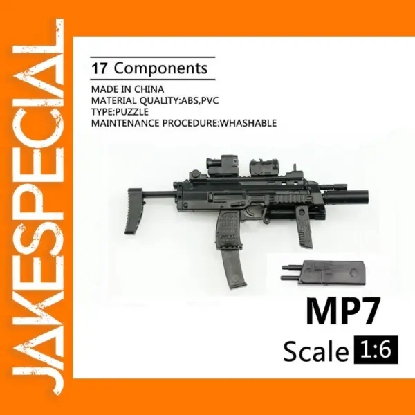 1:6 Scale MP7 Submachine Gun Model
