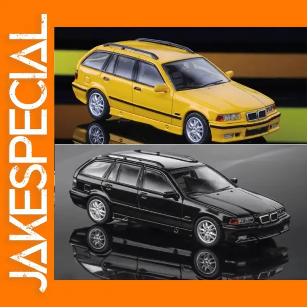 1:64 Scale BMW E36 Station Wagon Diecast Model