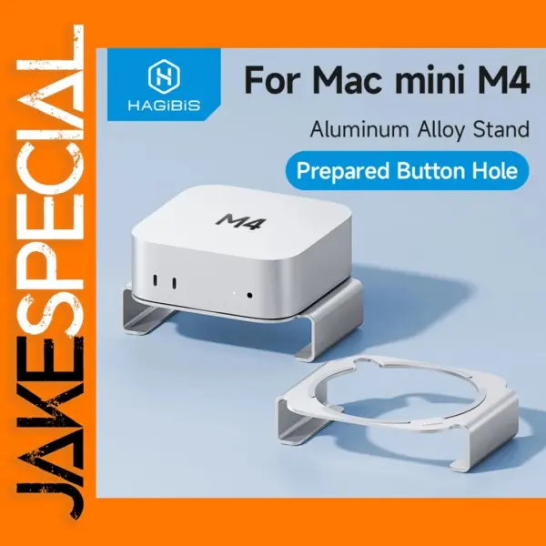 Hagibis Aluminum Stand for Mac mini M4/M4 Pro
