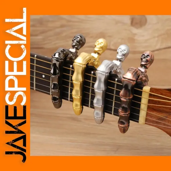 Skull Fingers Capo for Guitar and Ukulele