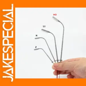 5pcs Warm White Street Lamps for Model Scales
