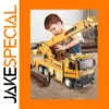 1/18 Alloy Crane Work Truck Model Toys
