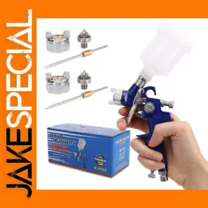 JUNEFOR HVLP Paint Spray Gun Set 0.8/1.0mm