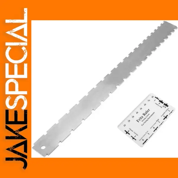 Guitar Neck Notched Straight Edge Tool for Guitars