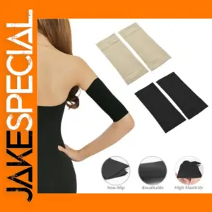 Unisex Elastic Compression Arm Sleeves Pair