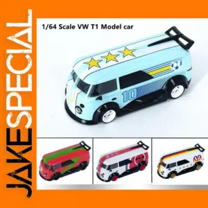1/64 VW T1 Bus Die-Cast Metal Model