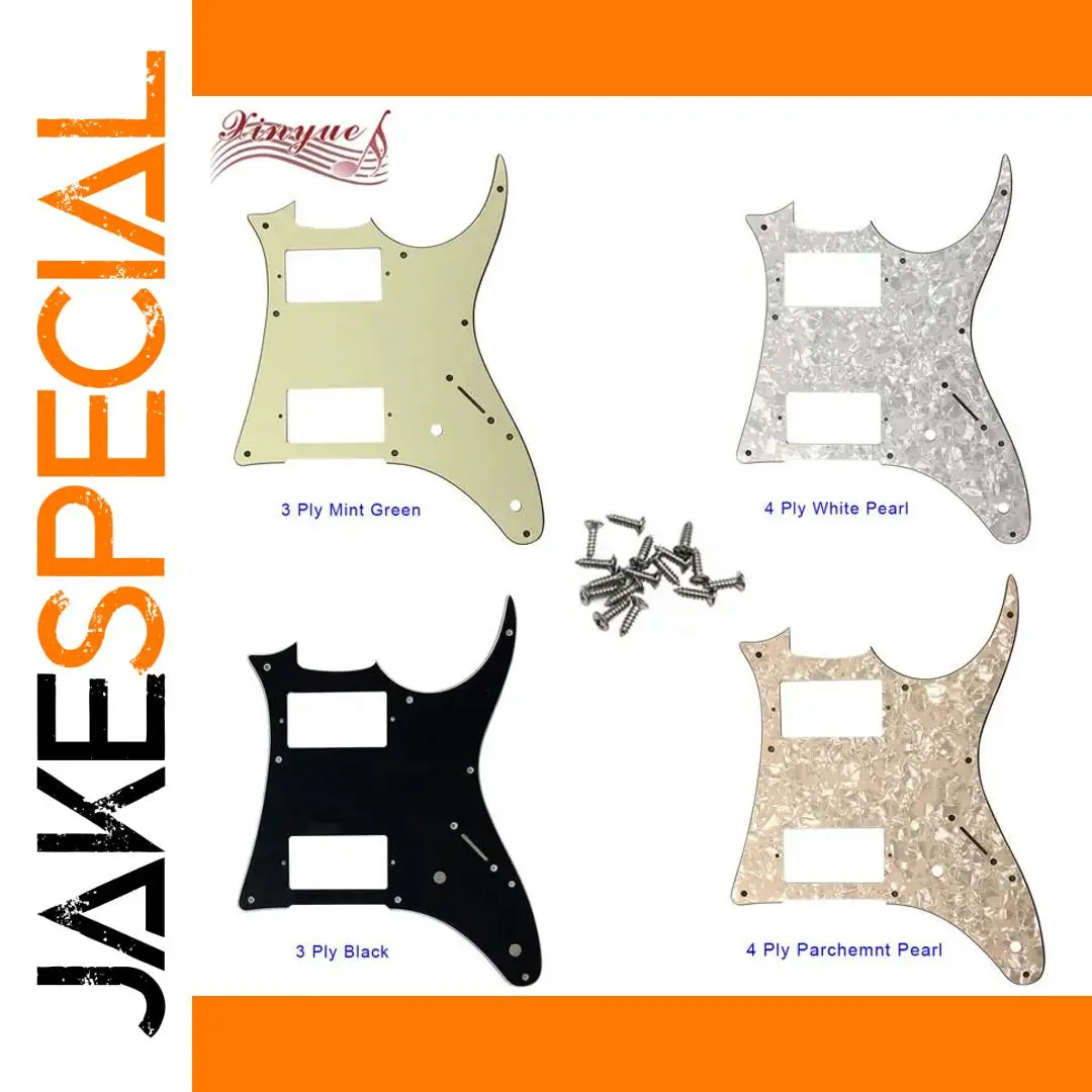 Xinyue Custom RGX20 HH Guitar Pickguard Set 1 Xinyue Custom RGX20 HH Guitar Pickguard Set