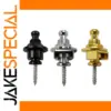 Guitar Strap Lock Set - 2 Pcs Metal Pins