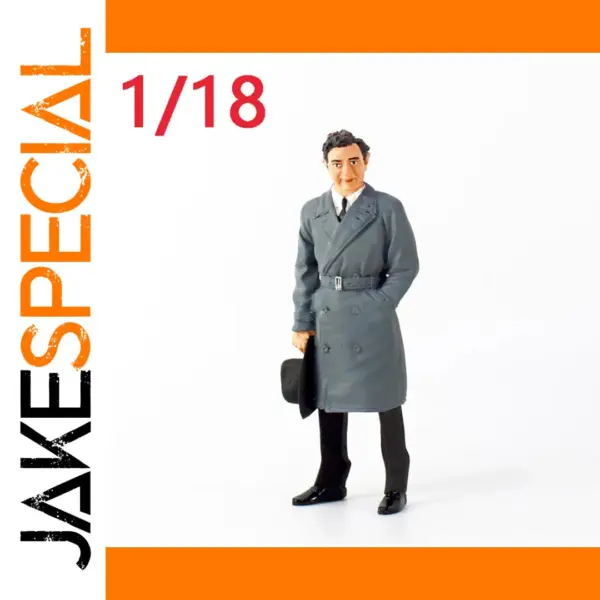 1/18 Scale Resin Car Designer Figure Doll