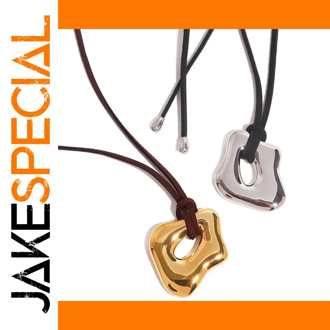 Trendy Geometric Stainless Steel Necklace 1 Trendy Geometric Stainless Steel Necklace