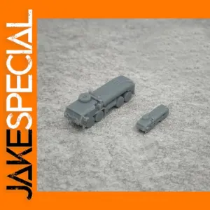 5PCS M978 Resin Model Oil Tank Trucks