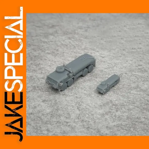 5PCS M978 Resin Model Oil Tank Trucks