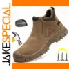 Men's Safety Work Boots with Steel Toe Cap