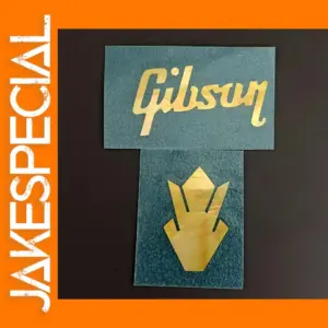 Gold Mother of Pearl Guitar Decal Sticker Set