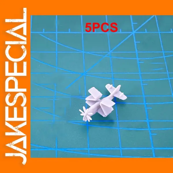 5PCS Gannet Folding Wing Resin Aircraft Models