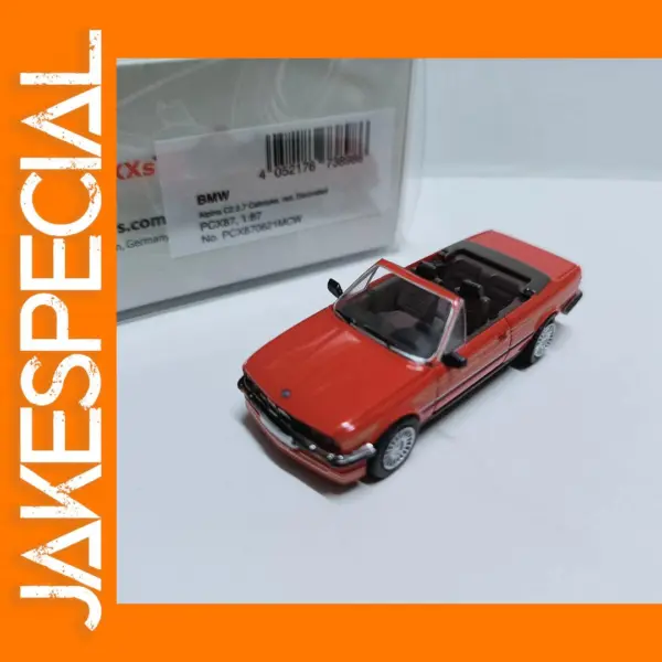 1:87 Scale Plastic BMW Alpine C2 Convertible Model