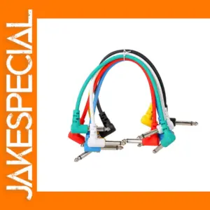 6PCS Low Noise Guitar Pedal Patch Cables