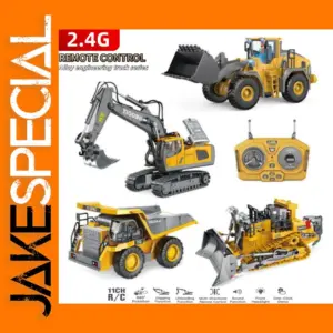 Remote Control Excavator Truck for Kids