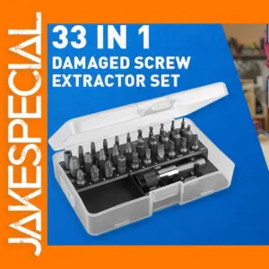 33 in 1 Damaged Screw Extractor Set