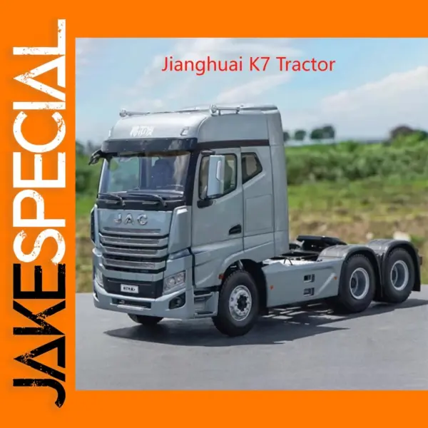 Diecast 1:24 Jianghuai K7 Tractor Model