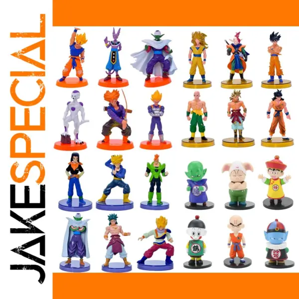 Dragon Ball Z Goku and Friends PVC Figures Set