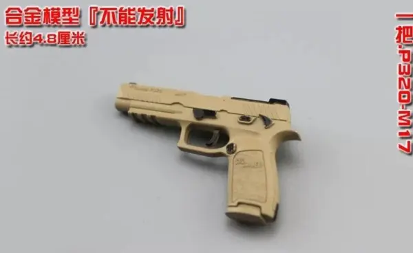 1/6 Scale P38 PPK Mini Metal Revolver Model for Dioramas - Image 20