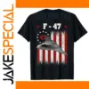 Funny F47 Fighter Jet Trump T-Shirt MEN