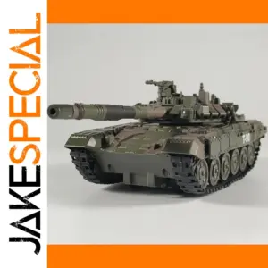 Russian T-90AM Alloy Diecast Tank Model with Lights
