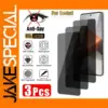 3PCS Redmi Privacy Tempered Glass Screen Protectors
