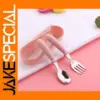 Stainless Steel Toddler Utensil Set for Kids