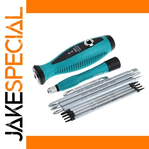 10-Piece Magnetic Screwdriver Set with Handle