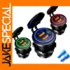 60W Dual USB Car Charger for Vehicle Use