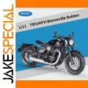 Welly 1/12 Triumph Bonneville Bobber Motorcycle Model