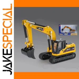 1:60 Alloy Excavator Construction Vehicle Model