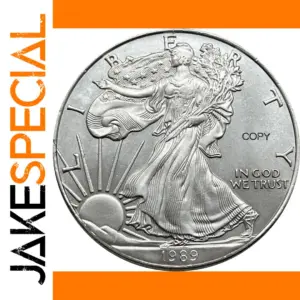 Liberty Silver Plated Commemorative Coin