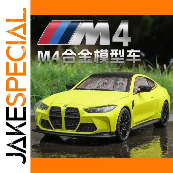 1:24 BMW M4 Diecast Sports Car Model