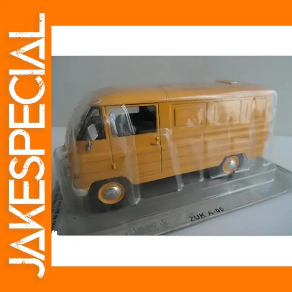 1:43 Scale ZUKA-05 Soviet Yellow Minivan Model