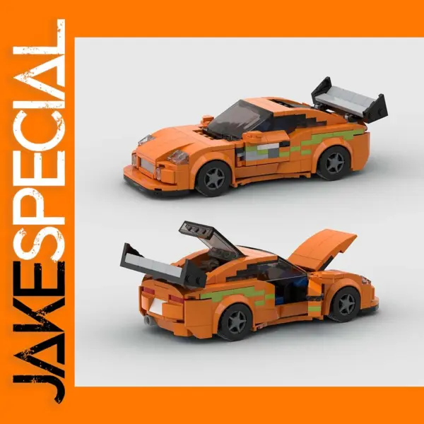 Fast & Furious MK4 Supra Building Block Set