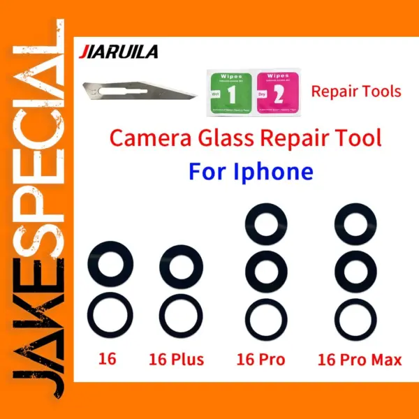 Rear Camera Glass Lens for iPhone 16 Pro Max and Plus