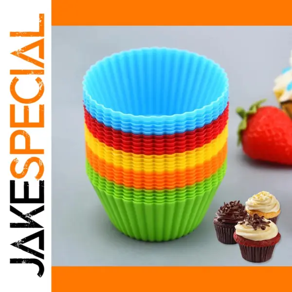 6-Piece Silicone Baking Mold Set