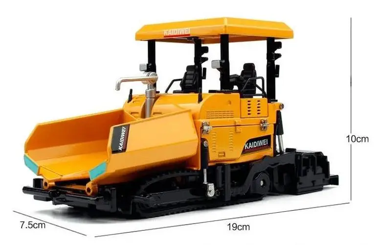 1:32 Alloy Dump Trucks and Pavers Model Set 6 1:32 Alloy Dump Trucks and Pavers Model Set - Image 6