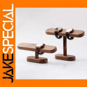 Walnut Jewelry Organizer for Bracelets and Watches