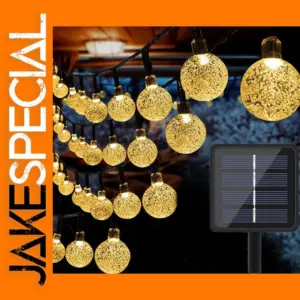 Solar LED Fairy String Lights 5m 20LED Warm